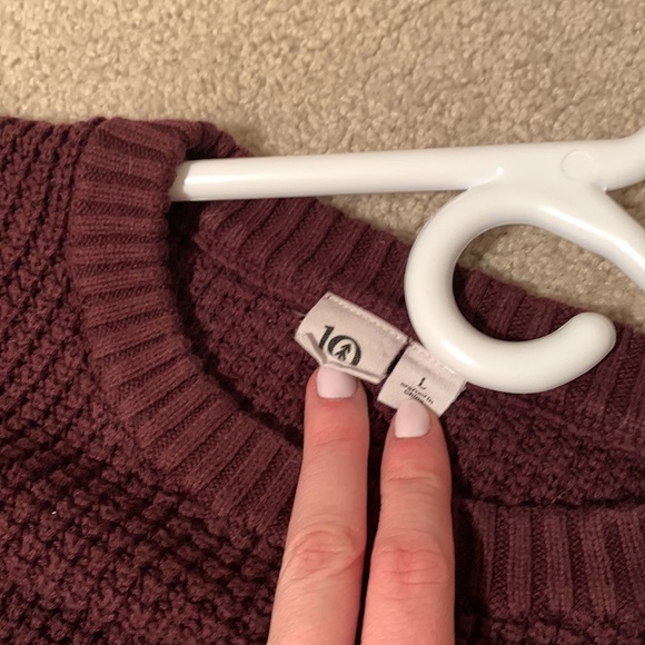 TenTree Waffle Sweater - Picture 2 of 2